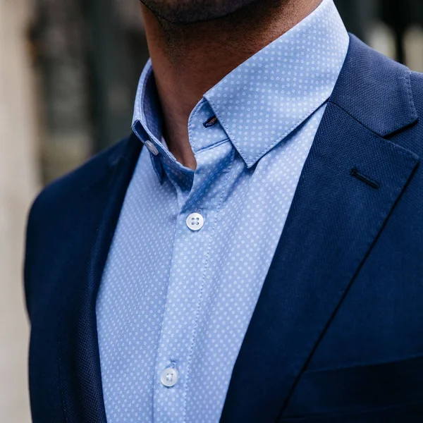 Mizzen + Main Leeward Trim Fit Long Sleeve Mens Dress Shirt - Light Blue 103 XL Regular