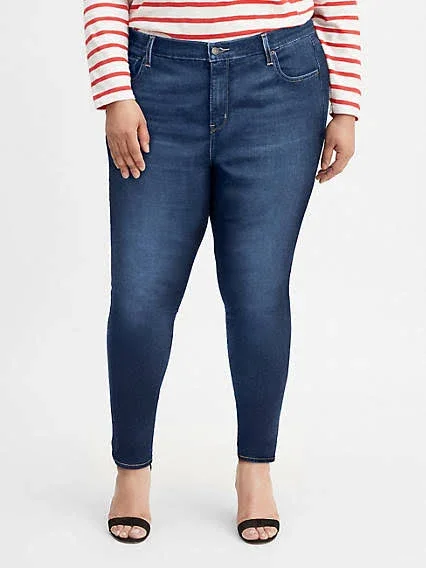 Plus Size Women's Levi&s 721 Ankle Skinny Jeans, Size 16W - Blue