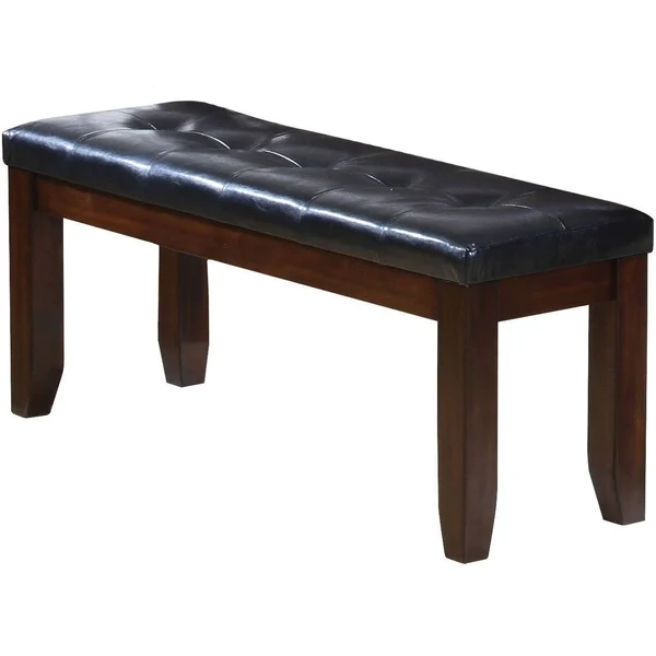 Elegant Bench - Black & Cherry