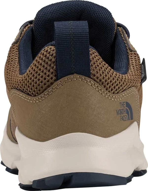 The North Face Juniors& Hedgehog Hiker II Waterproof Shoe - 1 - Utility Brown, Cosmic Blue