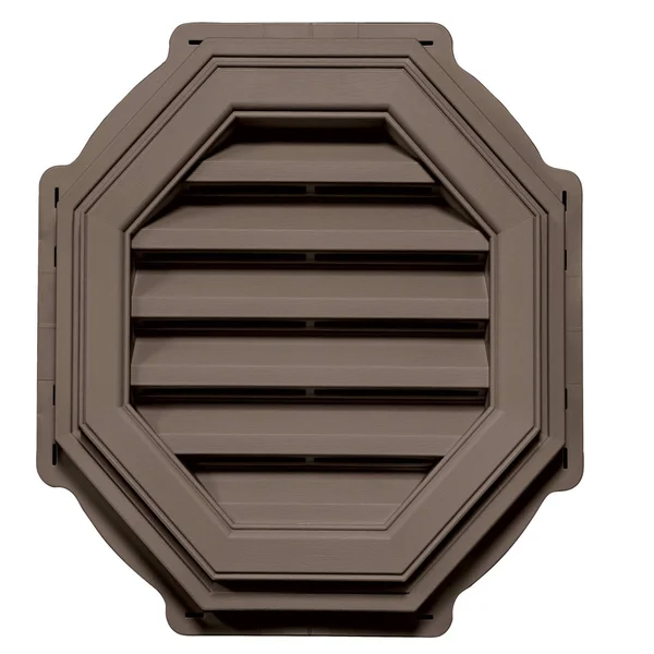 Mid America Octagon Vinyl Gable Vents - 18 inch - 222 Sawmill by BuyMBS.com