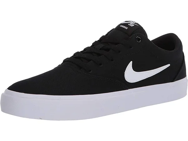 Nike SB Charge Shoes - Black & White