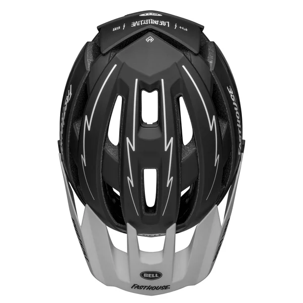 Bell Super Air Spherical MIPS Helmet Small Fasthouse Matte White/Black