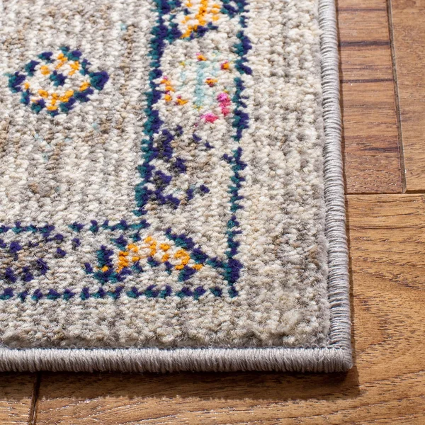 Safavieh Madison Andra Boho Oriental Distressed Rug - 5&3x22 x 7&6x22 - Orange/Ivory