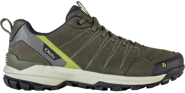 Oboz Sypes Low Leather B-Dry Hiking Shoe - Men's Loden, 14
