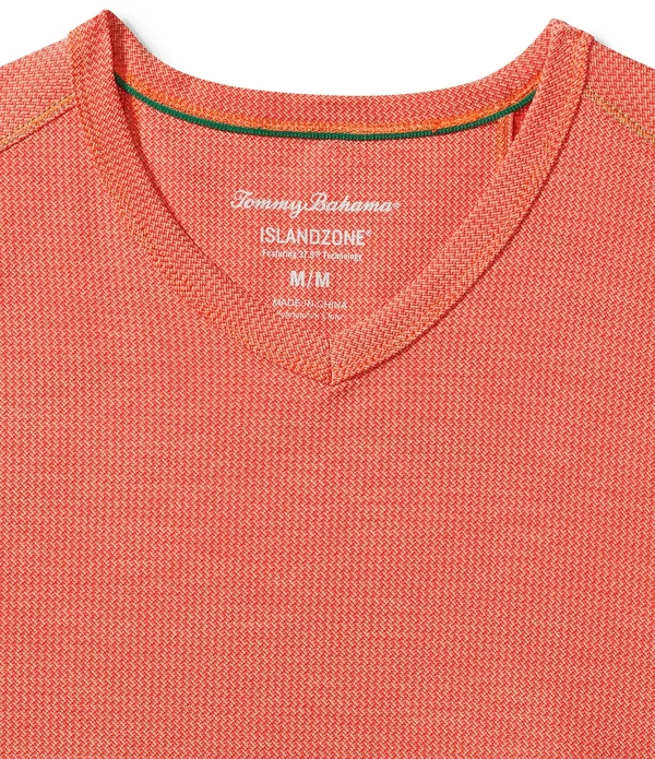 Tommy Bahama Aqua Aloha Men's Tropical Paradise V Neck Shirt