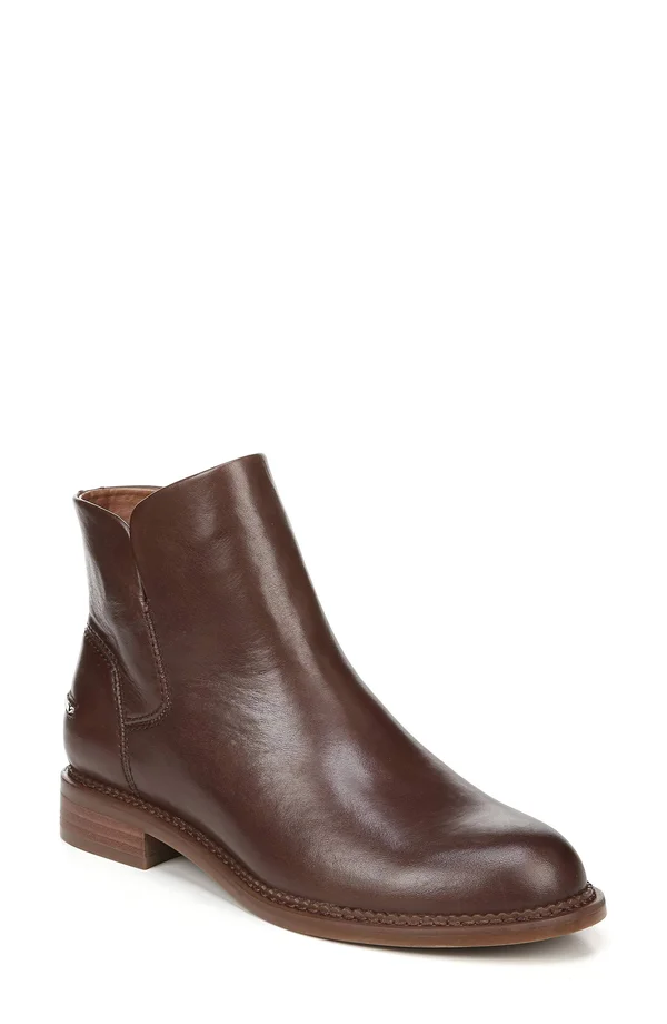 Franco Sarto Women's Happily Ankle Bootie - Size: 7.5, Brown