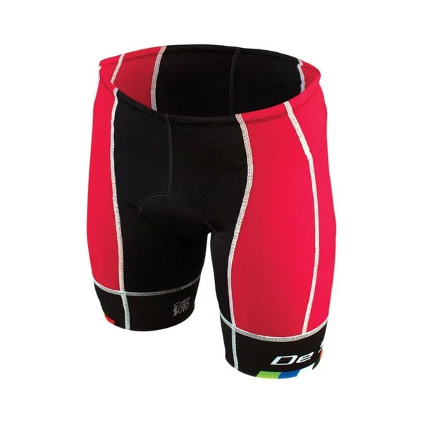 Forza Tri Short 4-POCKET* Red/De Soto Leg Band, S
