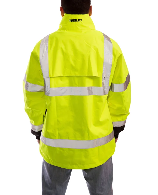 Tingley J24129 Icon Jacket, Fluorescent Orange/Red/Black, Medium