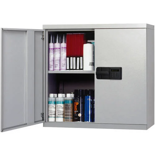Edsal Keyless Electronic Wall Cabinet, Gray