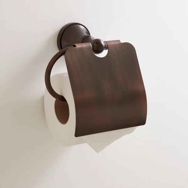 Signature Hardware Seattle Paper Holder - Oil Rubbed Bronze