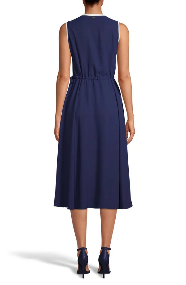 Anne Klein Women's Drawstring Midi Dress