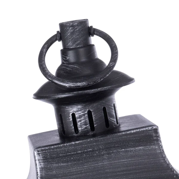 Sterno Home 9.25-in x 22.6-in Black Resin Pillar Candle Outdoor Decorative Lantern - GL43859