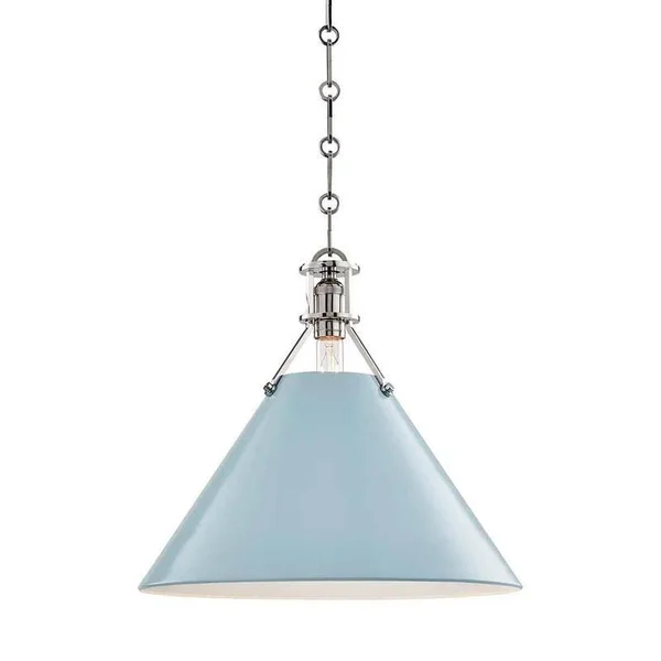 Hudson Valley MDS352-AGB/DBL Painted NO.2 1 Light Large Pendant