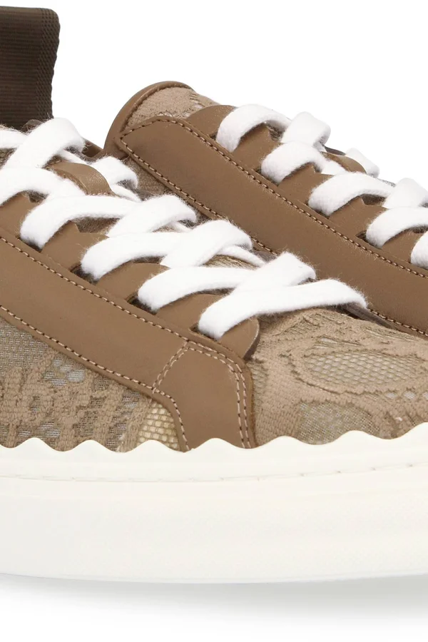 Chloé Lauren Trainers - Dark Greige - 35
