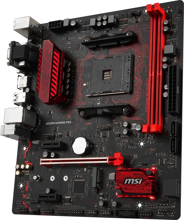 MSI A320M Gaming Pro Motherboard AMD A320 Socket AM4