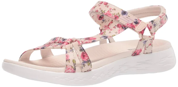 Skechers Women's on The Go 600 Fleur Sport Sandal