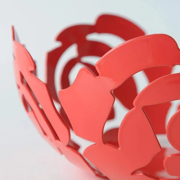 Alessi - La Rosa Fruit Bowl - Red