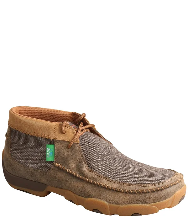 Twisted x Men's Chukka Driving Moc - Bomber & Dust