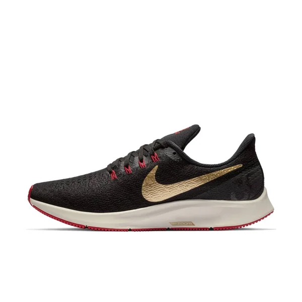 Nike Men's Air Zoom Pegasus 35 Running Shoes - Size: 10.5, Black