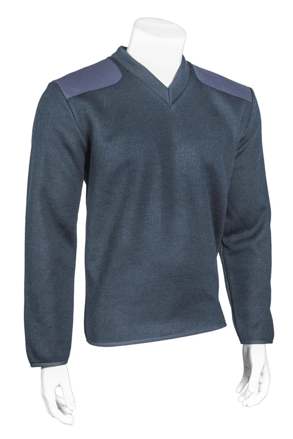 Cobmex 2030 V-Neck Fleece Lined Pullover - Dark Navy - 3XL