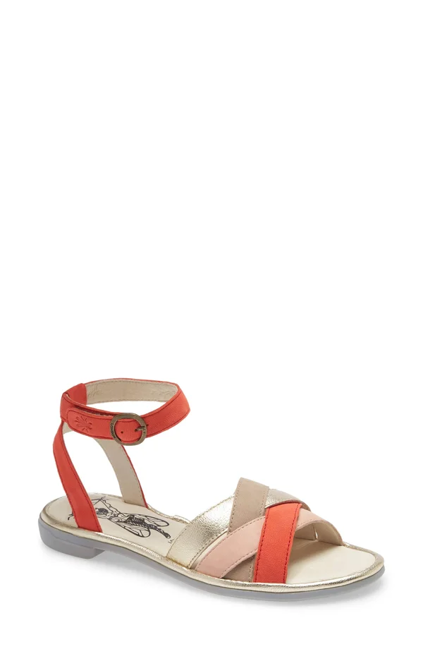 Fly London Cune Leather Sandal