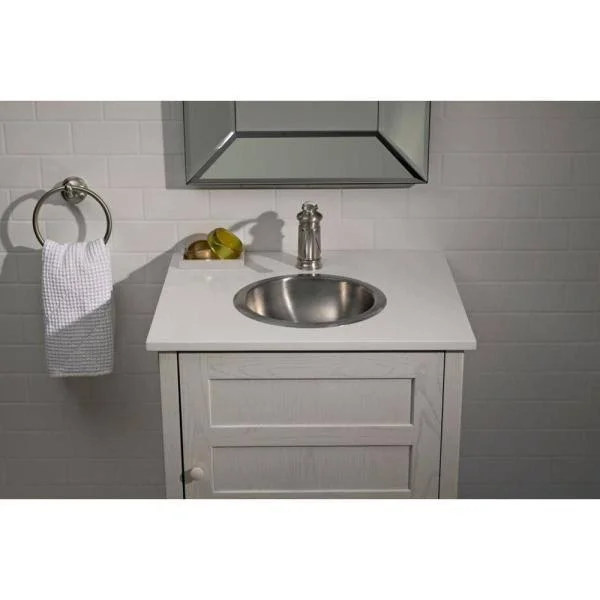 KOHLER K-12165-BN Fairfax Towel Ring - Vibrant Brushed Nickel