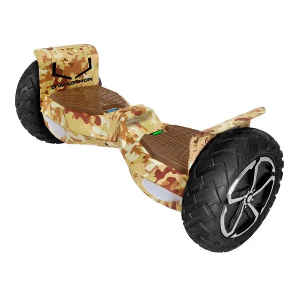 Swagtron Swagboard T6 Outlaw Off-Road Bluetooth Hoverboard, 12mph Speed, Pink
