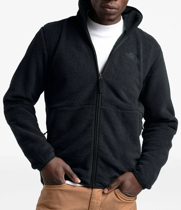 The North Face Dunraven Sherpa Full Zip - Men's L Evergreen/Aviator Navy