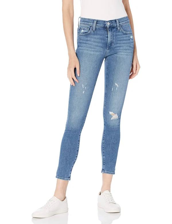 Women's Joe&s The Icon Ankle Skinny Jeans, Size 24 - Blue