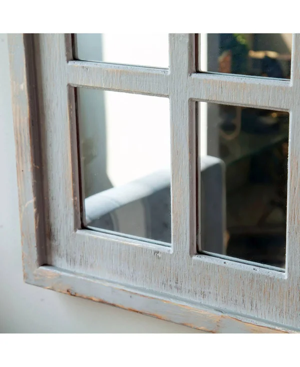 Luxen Home Cathedral Window Wall Mirror