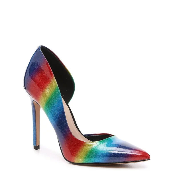 Women's Mix NO. 6 Aradowia Pump - Multicolor Rainbow - Size 15