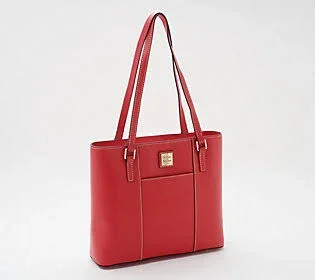 Dooney & Bourke Saffiano Small Lexington Shopper - Red