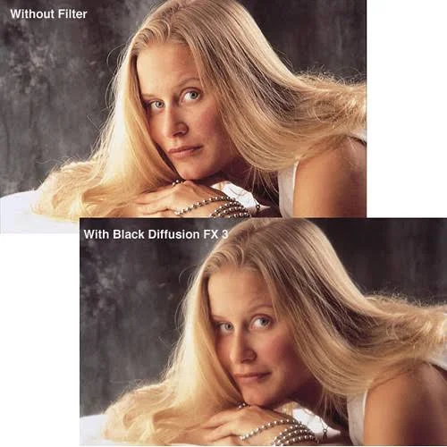 Tiffen 4 x 4x22 Black Diffusion/FX 3 Filter 44BDFX3