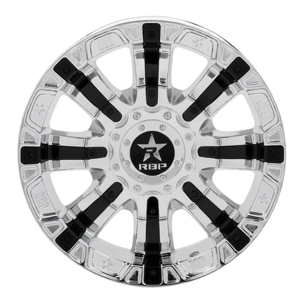 RBP 94R Chrome 18x9 5x5 - 5x5.5 -12mm (94R-1890-58-12C)