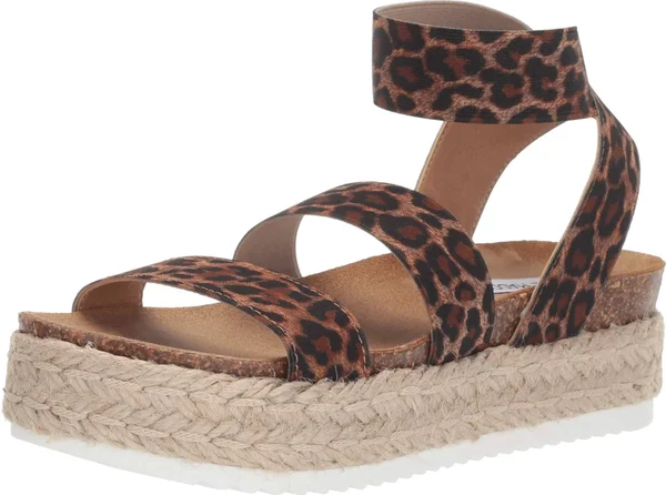 Steve Madden Kimmie Espadrille Sandal (Leopard) Women's Shoes