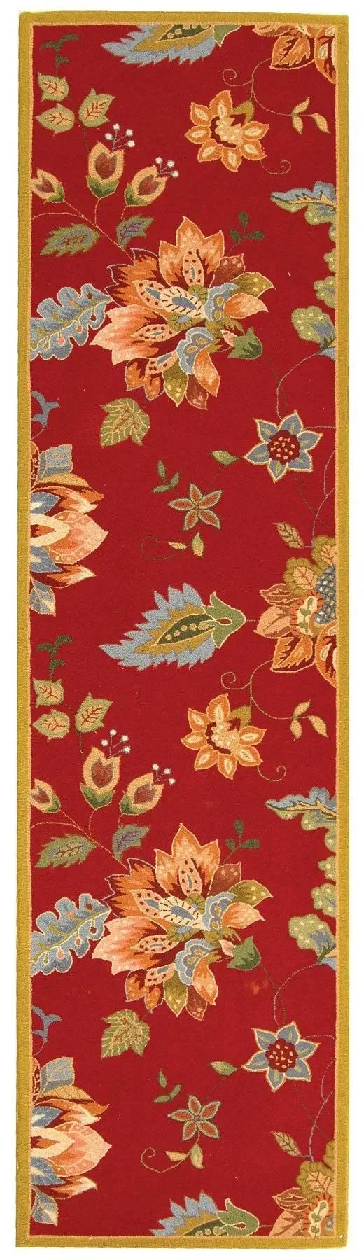 Safavieh Chelsea HK306C 8&9x22 x 11&9x22 Red Area Rug