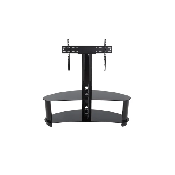 AVF FSL1200CURBB-A: Reflections - Jelly Bean Curved Pedestal TV Stand