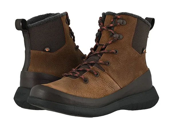 Bogs Men's Freedom Lace Tall Boot - 13 - Cinnamon