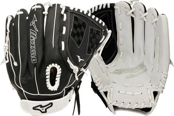 Mizuno Supreme Series Fastpitch Glove 2021 - Black - 12.5 Inches - Each