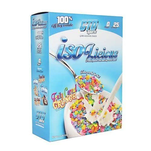 CTD Sports Whey Protein Isolate - Grass Fed, Fruity Cereal Flavor - 4 lb