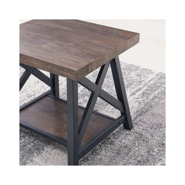 LANGPORT-CONSOLE TABLE-RUSTIC Oak