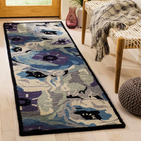 Safavieh Martha Stewart MSR4872B Blue Rug 8&X 10& Rectangle
