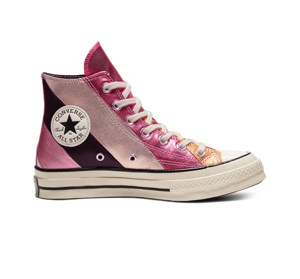 Chuck 70 Metallic Rainbow High Top - Pink Women's 9