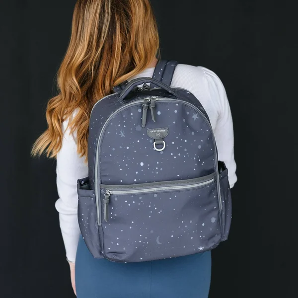 TWELVElittle On-The-Go Backpack - Grey Twinkle - Wooden Toys & Scandi Style Interiors - Organic Kid's Toys - Scandiborn