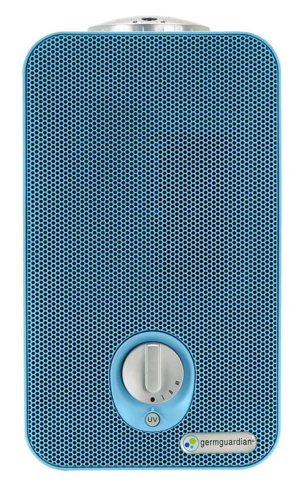 GermGuardian Ac4150blca 4-in-1 Night-Night HEPA Air Purifier with UV Sanitizer - Blue