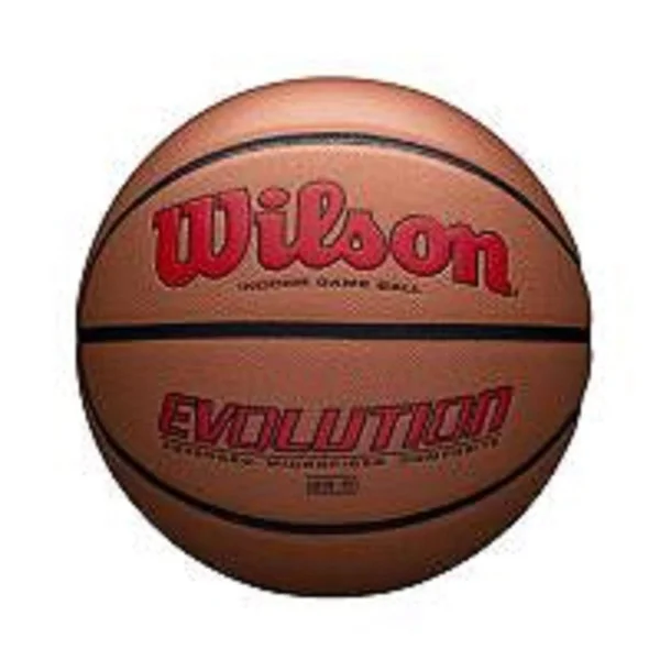 Wilson Evolution Intermediate Size Game Basketball - Scarlet