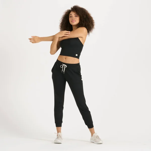 Vuori Performance Jogger Women's, Black Heather, L