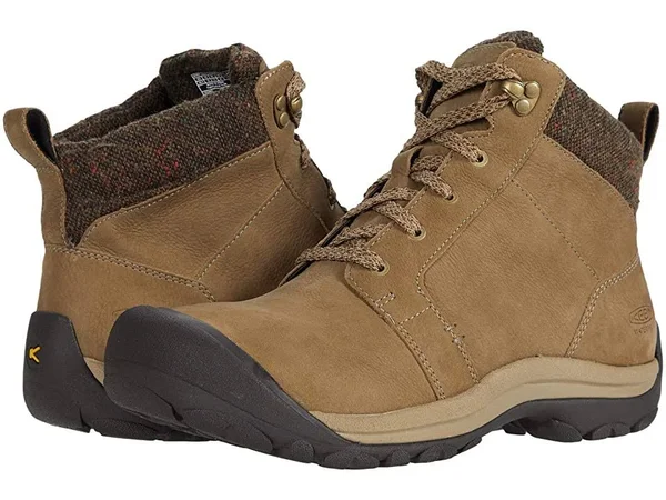Keen Women's Kaci II Winter Mid WP (7 Timberwolf/Brindle)