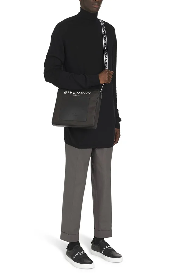 Givenchy, Men Urban Street Leather Slip-On Sneakers Black 40
